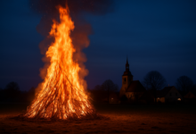 Mehr als 70 Osterfeuer lodern 2026 im Schaumburger Land