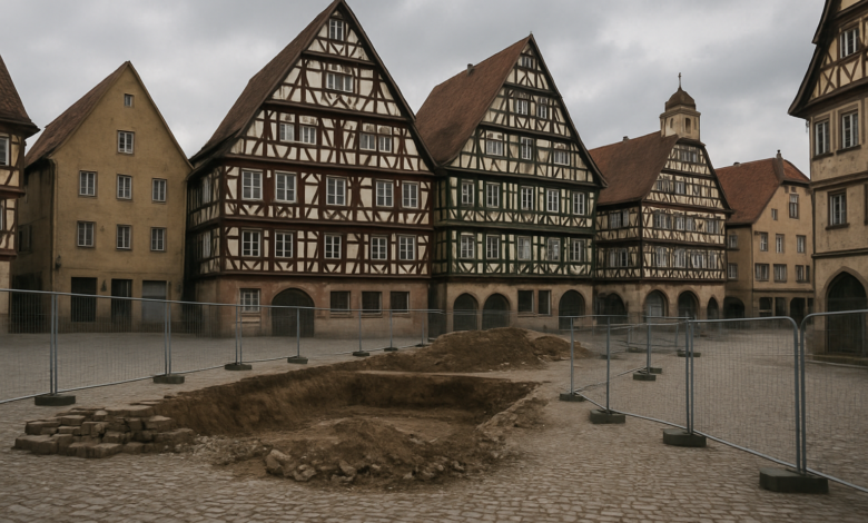 Marktplatz Höxter: Sanierung bringt Verkehr und Handel unter Druck