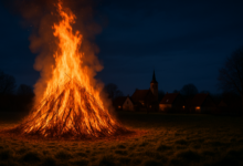 Osterfeuer im Kreis Schaumburg: Wo die Flammen lodern