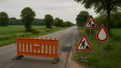 Bauarbeiten legen Straßen im Landkreis Hameln-Pyrmont lahm
