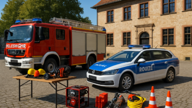 Hameln zeigt Blaulicht: Retter präsentieren sich in der Innenstadt