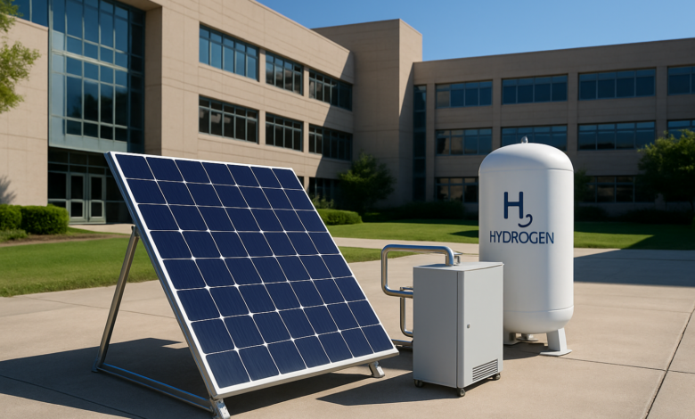 HSW Hameln zeigt Grünen Wasserstoff aus Solarenergie