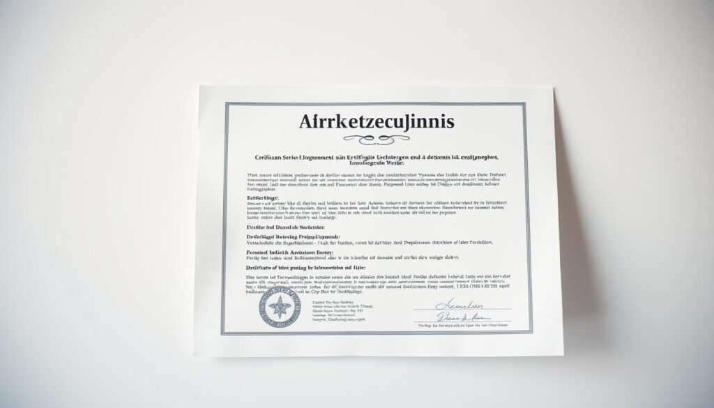 Arbeitszeugnis Muster