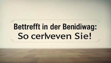 Betreff in der Bewerbung