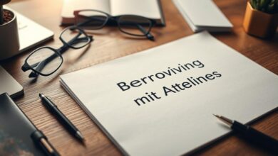 Bewerbung mit Anlagen