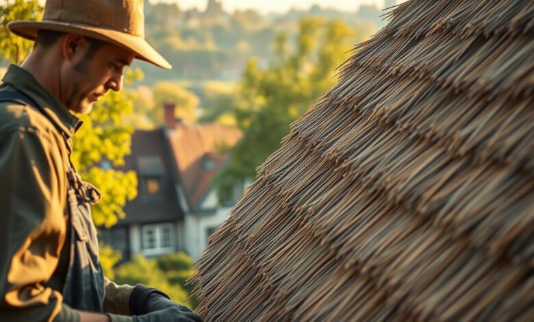 Dachdecker in Bodenwerder: Reetdach und traditionelle Deckungen