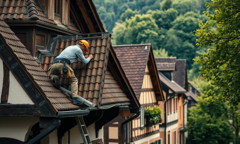 Dachdecker in Hann. Münden: Über 700 Fachwerkhäuser brauchen Pflege
