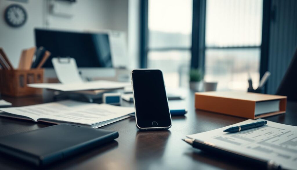 Datenschutz Handy Arbeitsplatz