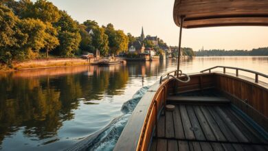 Fähre Über Die Weser