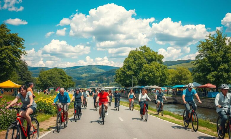 Felgenfest im Weserbergland: Autofreier Sonntag von Rinteln bis Bodenwerder