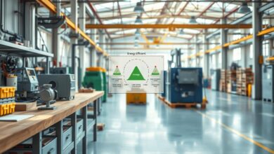 Geld sparen bei der Einrichtung eines Industrieunternehmens