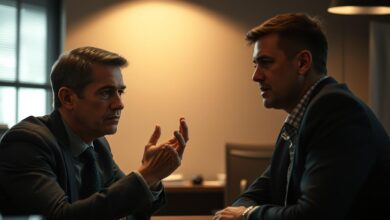 Gespräch mit dem Chef wegen Unzufriedenheit