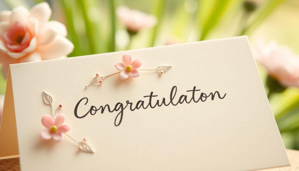 Glückwunschkarte Beförderung