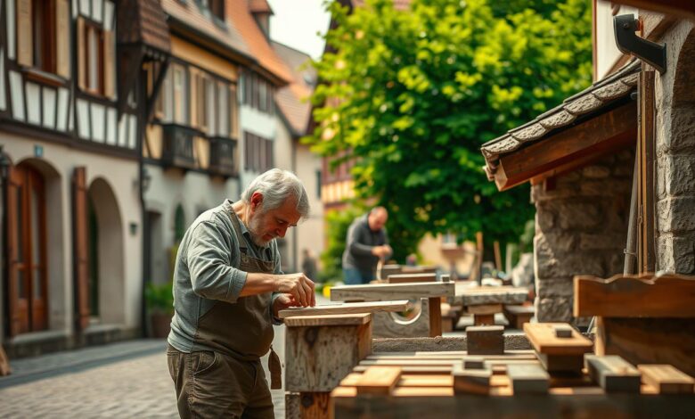 Handwerker in Bad Münder: Kurort-Charme und Sanierungsbedarf