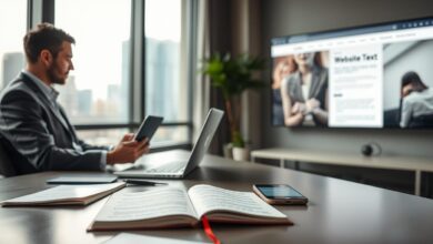 Internetauftritt für das Unternehmen