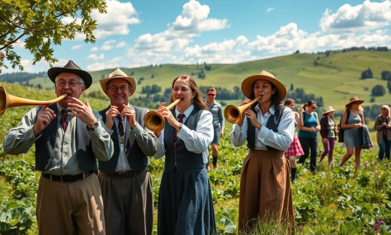 Jagdhornbläserfreunde Solling-Vogler: Grünkohlwanderung als neue Tradition