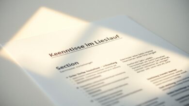 Kenntnisse Lebenslauf: Stufen richtig angeben