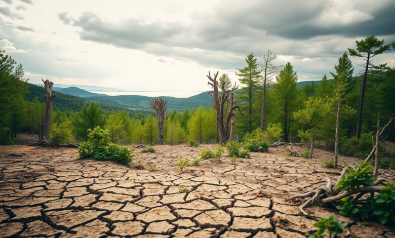 Klimawandel im Weserbergland: Trockenheit, Borkenkäfer und Waldumbau