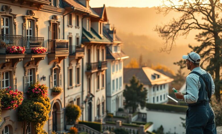 Maler in Bad Pyrmont: Historische Villen und Kurhäuser instand halten