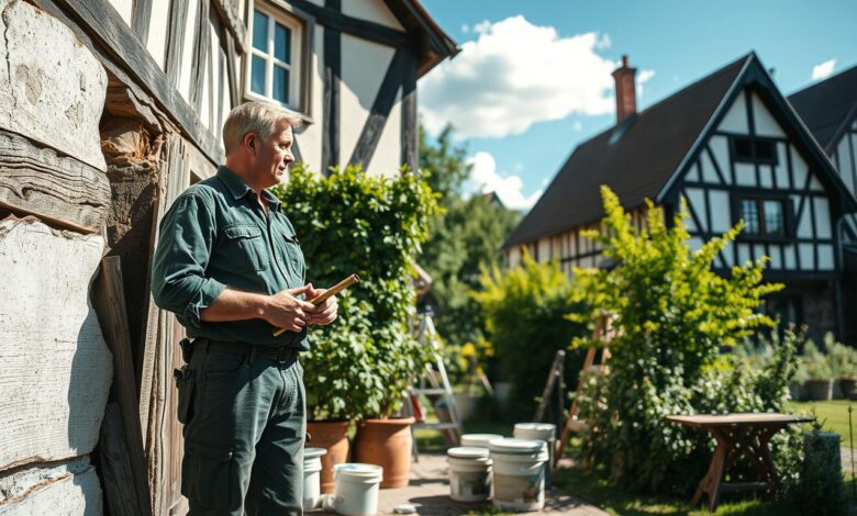 Maler in Bodenwerder: Fachwerk freilegen oder verputzen?