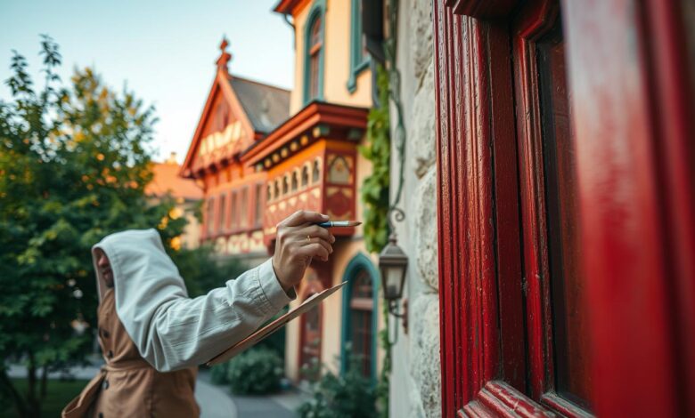 Maler in Hann. Münden: Denkmalpflege und traditionelle Anstrichtechniken
