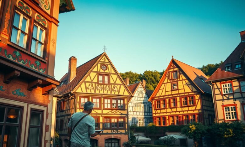 Maler in Rinteln: Fassadenanstrich für Weserrenaissance-Häuser