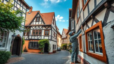 Maler und Lackierer in Hameln: Fachwerk streichen und Farbgestaltung