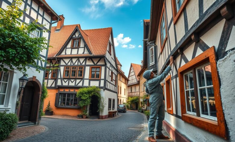 Maler und Lackierer in Hameln: Fachwerk streichen und Farbgestaltung