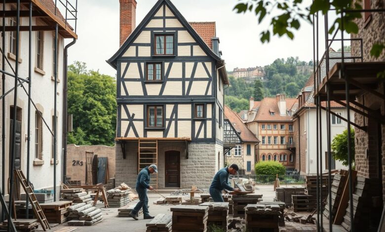 Maurer in Bad Pyrmont: Anbau und Aufstockung bei älteren Häusern