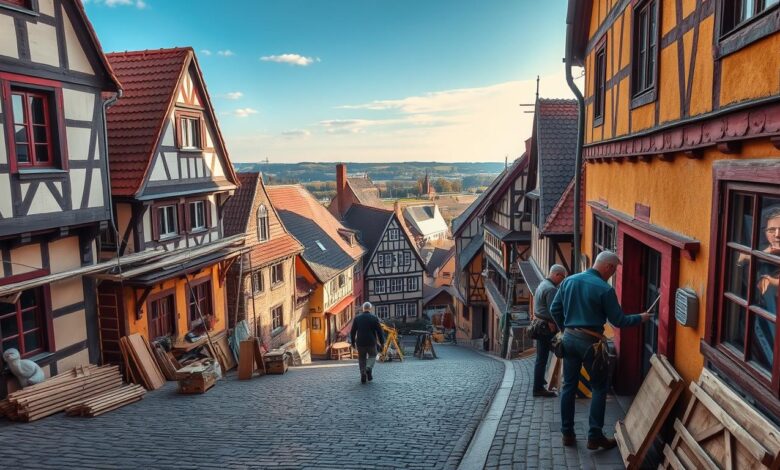 Rattenfängerstadt Hameln: Handwerker für die Sanierung der Altstadthäuser