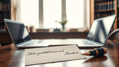 Sehr geehrte Damen und Herren