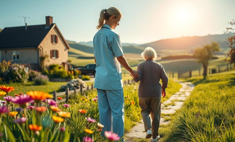 Seniorenversorgung im ländlichen Raum: Pflege und Betreuung als Herausforderung