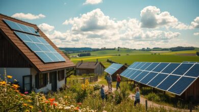 Solarenergie auf dem Dorf