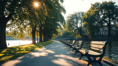 Spaziergang An Der Weser
