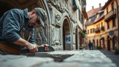 Steinmetz in Höxter: Natursteinsanierung an historischen Fassaden
