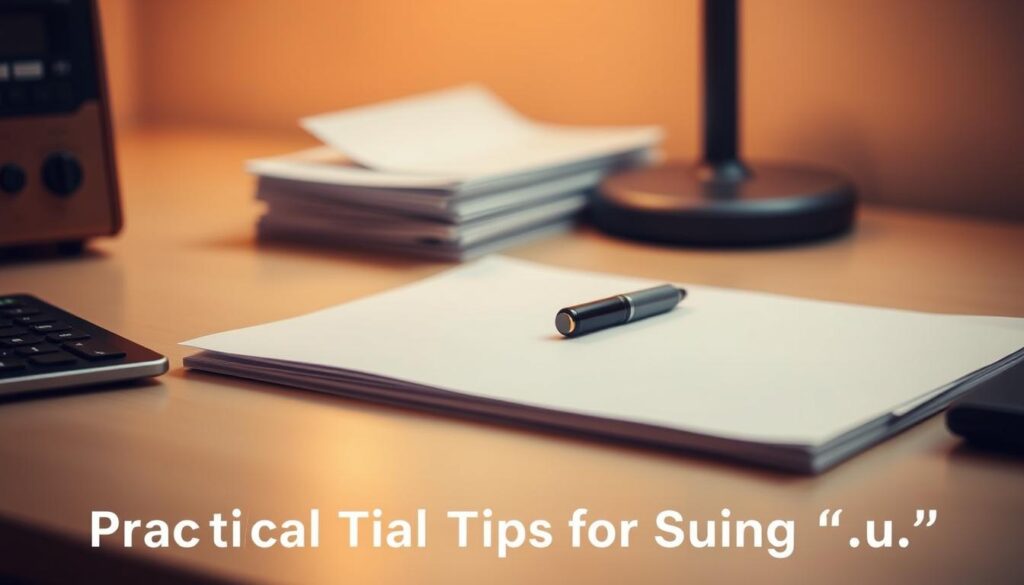 Tipps zur Verwendung von u. a.