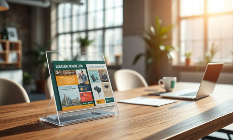 Tischaufsteller als strategisches Instrument für Start-upa