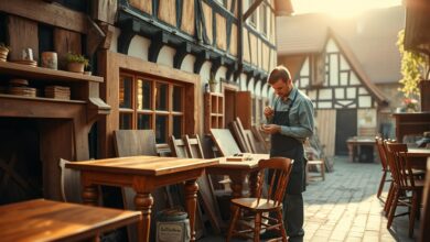Tischler in Hameln: Maßmöbel und Restaurierung historischer Fachwerkhäuser