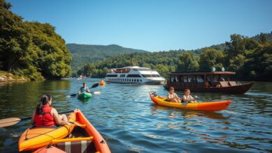Wassertourismus an der Weser: Kanu, Floß und Fahrgastschiffe als Chance