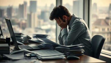 Wenn der Job einen überfordert