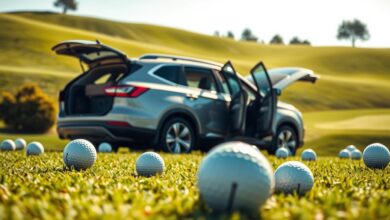 Wie viele Golfbälle passen in einen SUV?