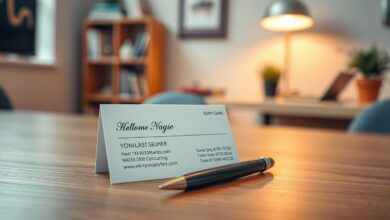 Worauf Sie als Selbstständiger beim Inhalt Ihrer Visitenkarte achten sollten