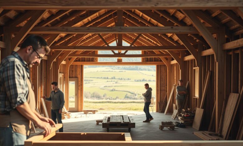 Zimmerer in Emmerthal: Scheune umbauen zum Wohnhaus