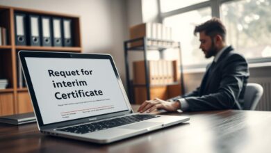 Zwischenzeugnis anfordern