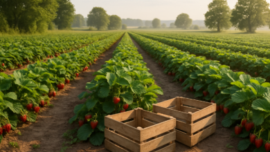Frische Erdbeeren im Schaumburger Land: Höfe und Felder