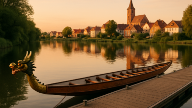 63 Teams paddeln in Hameln: Drachenboot-Regatta mit Abendparty