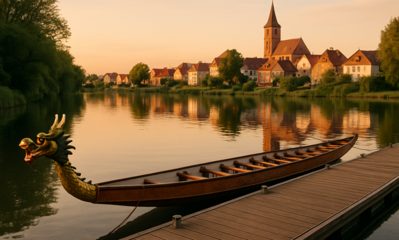 63 Teams paddeln in Hameln: Drachenboot-Regatta mit Abendparty