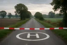 Betrunkener Fahrer erfasst Fußgänger bei Afferde: Hubschrauber im Einsatz