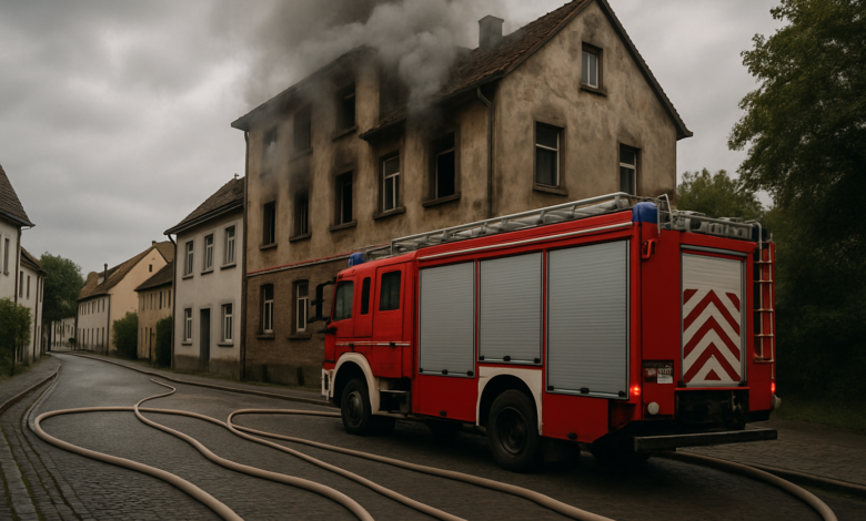 Wohnungsbrand an der Deisterstraße: Seniorin in Gefahr