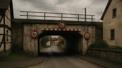 Lüchtringen: Lkw-Fahrer spuckt nach Hinweis auf Unterführung